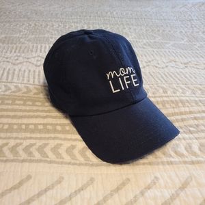 Mom Life Navy Hat